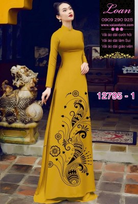 Vải áo dài in 4D-IN4D 12795