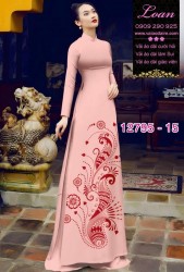 Vải áo dài in 4D