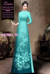 Vải áo dài in 4D