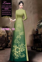 Vải áo dài in 4D