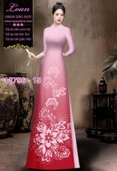 Vải áo dài in 4D