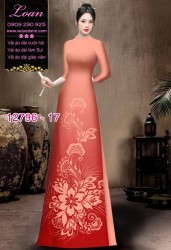 Vải áo dài in 4D