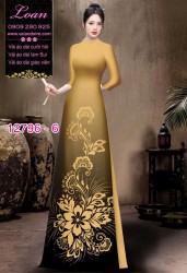 Vải áo dài in 4D