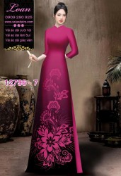 Vải áo dài in 4D