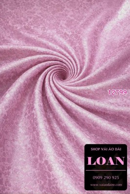 Vải áo dài gấm hoa nhỏ-GT 12799