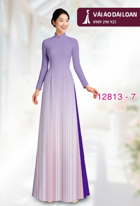 Vải áo dài họa tiết kẻ sọc