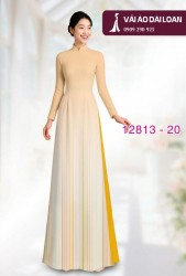 Vải áo dài họa tiết kẻ sọc