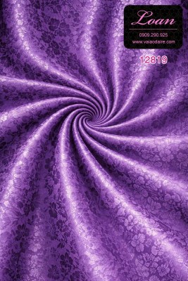 Vải áo dài gấm hoa đều-GT 12819