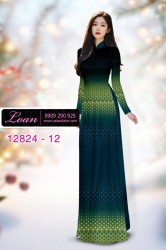 Vải áo dài hoa in 3D