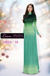 Vải áo dài hoa in 3D