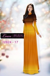 Vải áo dài hoa in 3D