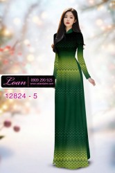 Vải áo dài hoa in 3D