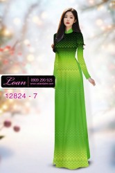 Vải áo dài hoa in 3D