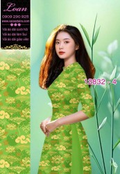 Vải áo dài hoa văn cổ kính