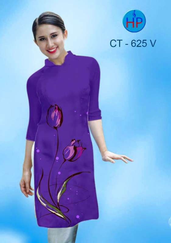 Vải áo dài Cách Tân vẽ Vải áo dài Cách Tân vẽ