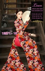 Vải áo dài hoa đều
