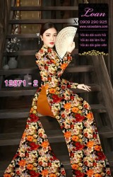 Vải áo dài hoa đều