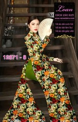 Vải áo dài hoa đều