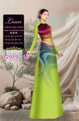 Vải áo dài hoa in 3D