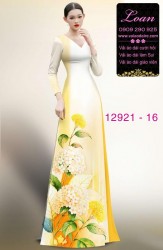 Vải áo dài hoa in 3D