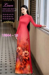 Vải áo dài in hoa 3D