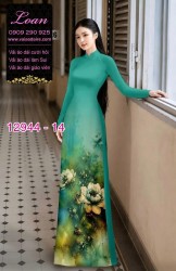 Vải áo dài in hoa 3D