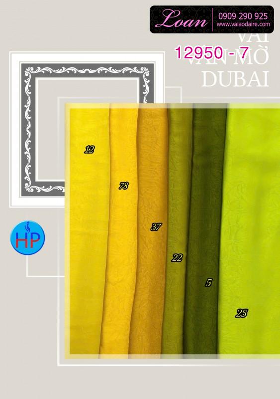 Vải áo dài lụa Dubai trơn