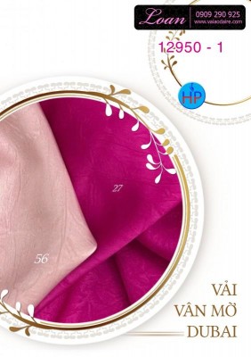 Vải áo dài lụa Dubai trơn-LT 12950