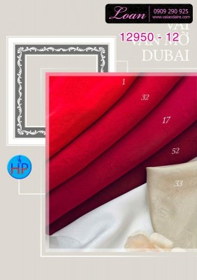 Vải áo dài lụa Dubai trơn-12950