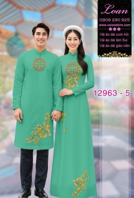 Vải áo dài cặp đôi nam - nữ-