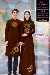 Vải áo dài cặp đôi nam - nữ