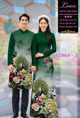 Vải áo dài cặp đôi nam - nữ-