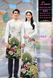 Vải áo dài cặp đôi nam - nữ