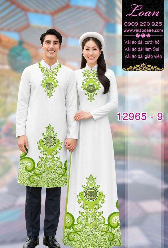 Vải áo dài cặp đôi nam - nữ
