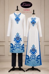 Vải áo dài cặp đôi nam - nữ