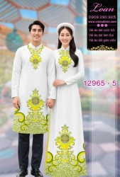 Vải áo dài cặp đôi nam - nữ