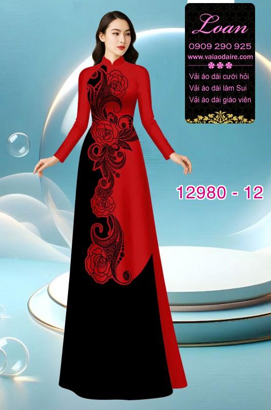 Vải áo dài in 2 da lụa Mã Não