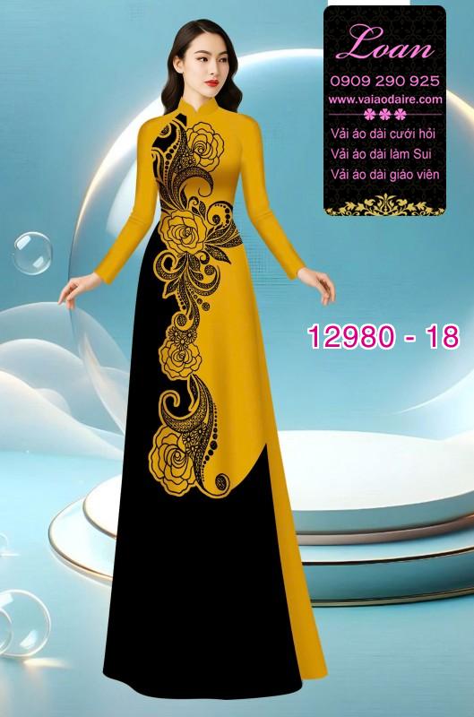 Vải áo dài in 2 da lụa Mã Não