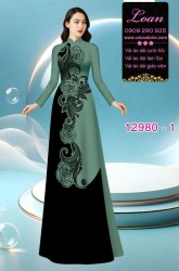 Vải áo dài in 2 da lụa Mã Não