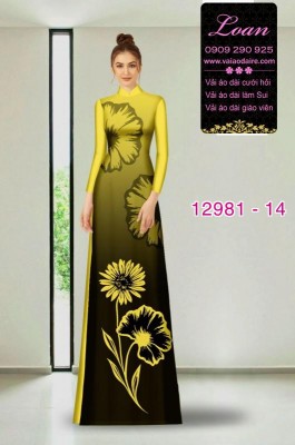 Vải áo dài in 2 da-12981