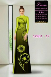 Vải áo dài in 2 da