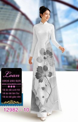 Vải áo dài lụa Dubai in 2 Da-IN2DA 12982