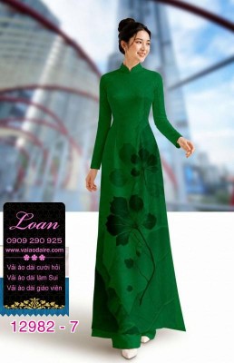 Vải áo dài lụa Dubai in 2 Da-