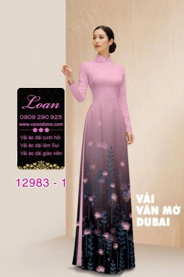Vải áo dài lụa Dubai in 2 Da-IN2DA 12983