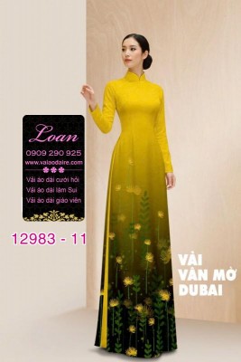 Vải áo dài lụa Dubai in 2 Da-12983