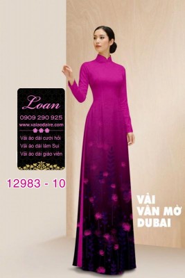 Vải áo dài lụa Dubai in 2 Da-IN2DA 12983
