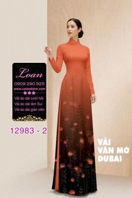 Vải áo dài lụa Dubai in 2 Da-12983