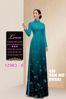 Vải áo dài lụa Dubai in 2 Da-12983