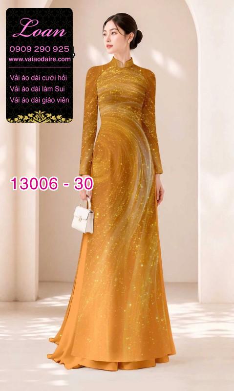 Vải áo dài vệt sáng in 3D