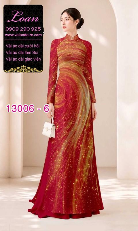 Vải áo dài vệt sáng in 3D